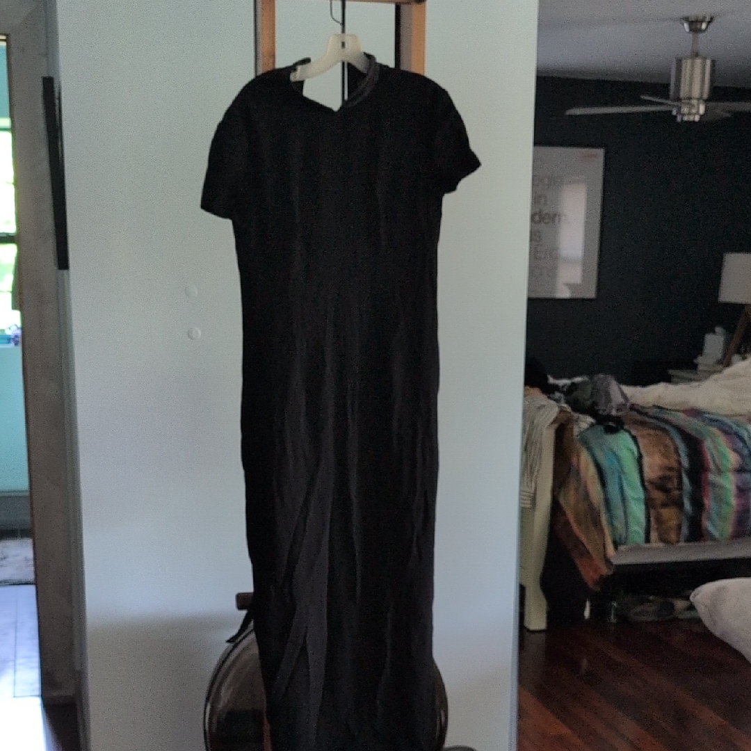 Ellen Tracy Classic Black Maxi Dress